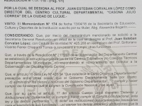 Juan Esteban Corvalán nuevo Director de la Casona Julio Correa