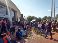Sin tierras se manifestaron frente al Poder Judicial